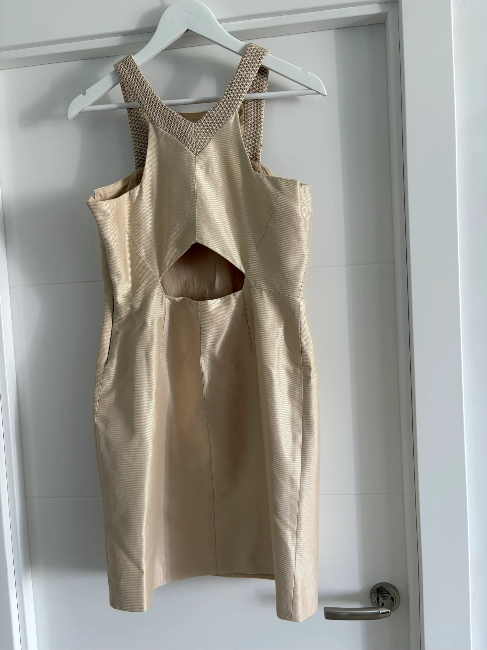 Champagne cocktailjurk Tintoretto – maat 42 – photo 6